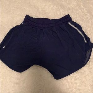 Navy lulu shorts